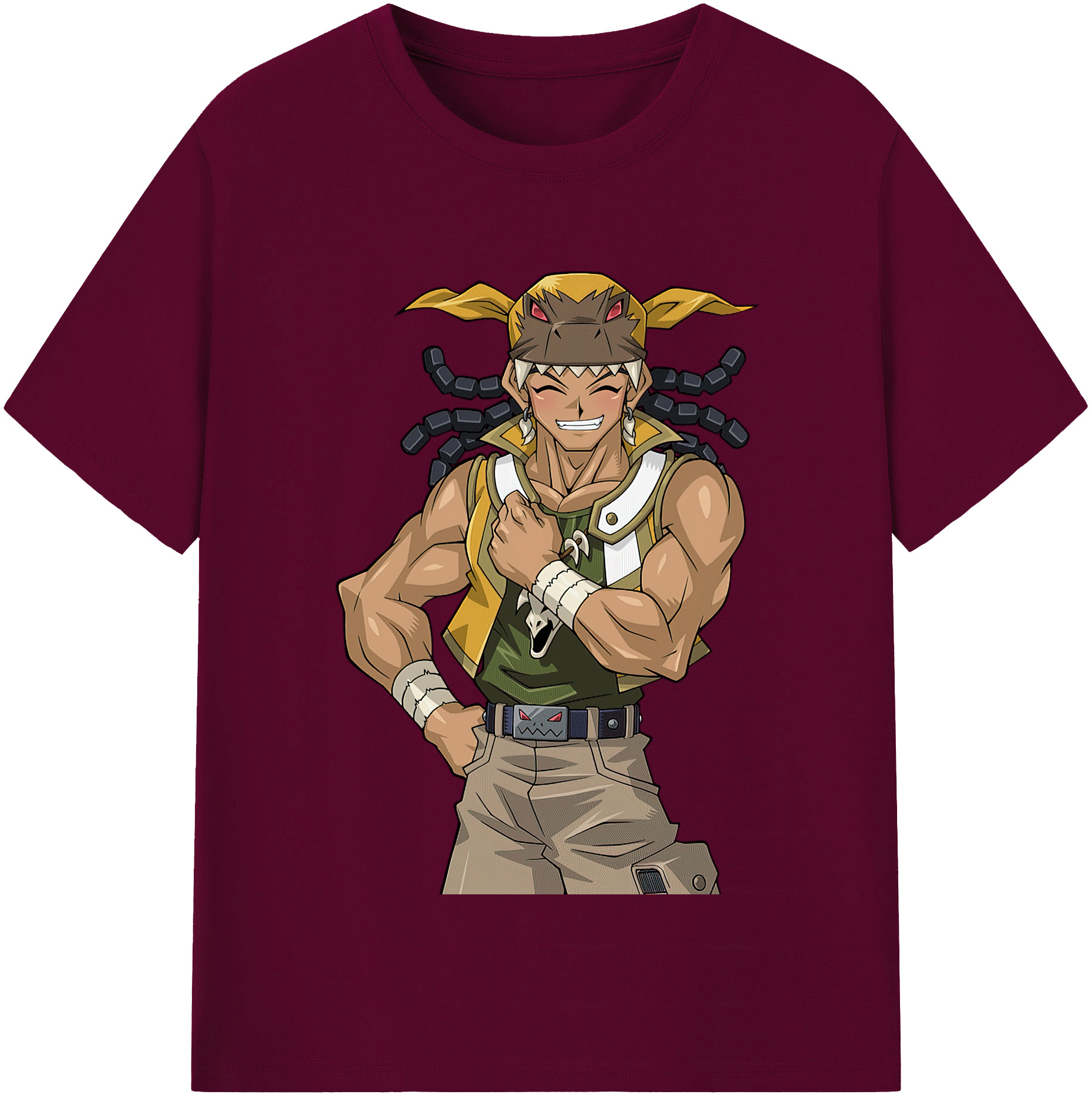 （画像用） 遊☆戯☆王 Yu-Gi-Oh! レディースカジュアルプリントTシャツ（綿100％）